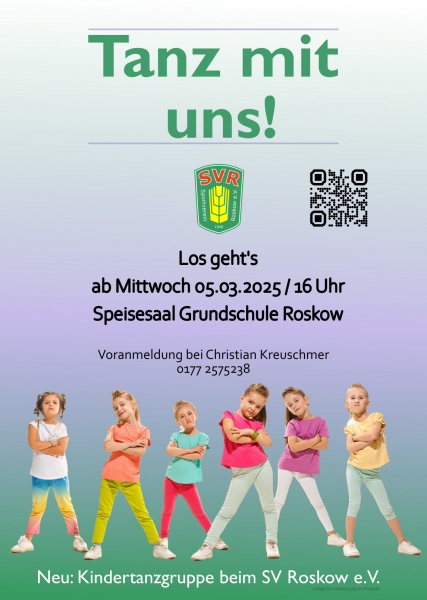 Kindertanz SV Roskow e
